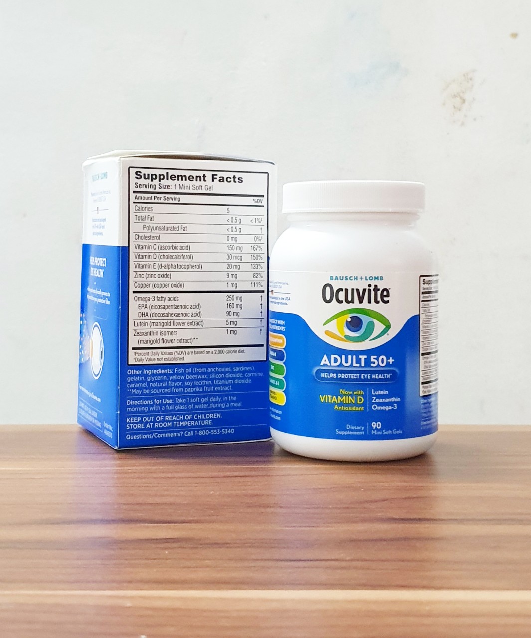 bổ mắt ocuvite eye vitamin adults 50 hộp 90 viên của Mỹ date 4-25 (5).jpg